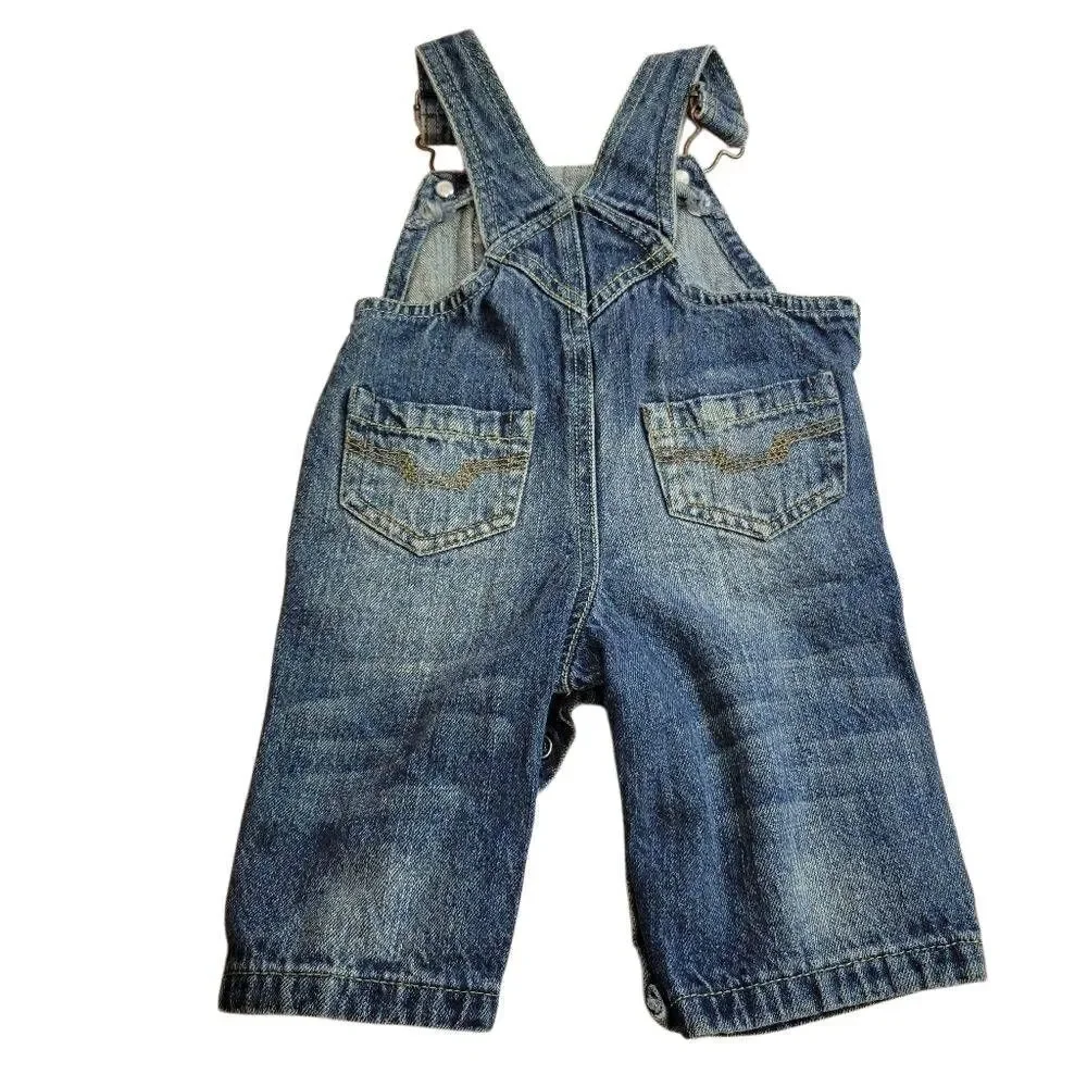 Koala Kids denim overalls 3/6 months
